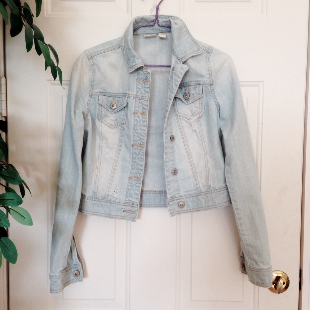 Distress Jean Jacket